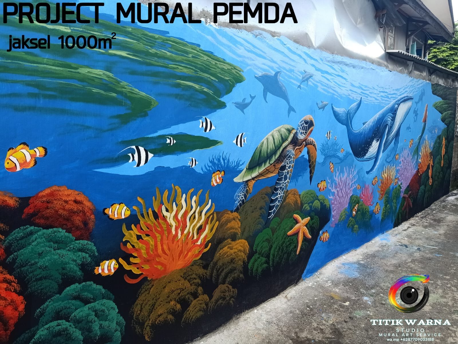 Project Mural Pemda Jaksel (1000m²) photo 2